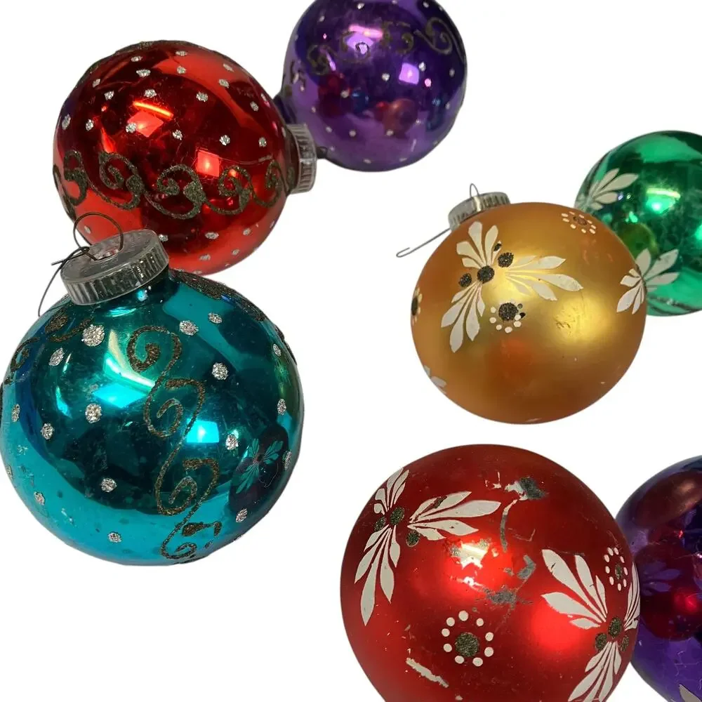 Vintage Christmas Ornaments 9 Made In Austria 3